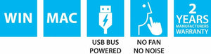 Lettore Floppy Disk Drive esterna Unità a dischetto USB FDD (3,5") PC e MAC