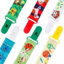 Carica l'immagine nel visualizzatore di Gallery, Lcitin Clip Ciuccio Catena Per - 6 PCS Catenella Portaciuccio Bambini Da...
