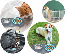 Carica l'immagine nel visualizzatore di Gallery, Pecute Ciotole per Cani Gatti in M (Ciotola di alimentazione lenta), Blu