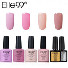 Carica l&#39;immagine nel visualizzatore di Gallery, Elite99 Smalto Semipermanente per Unghie in Gel UV LED 6pcs Kit...