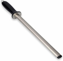 Carica l&#39;immagine nel visualizzatore di Gallery, Navaris Acciaino Diamantato Affilacoltelli Affila coltelli Ovale Diamante, 31 cm