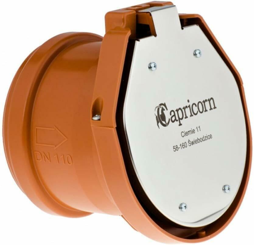 Valvola antiriflusso con aletta per tubi HT KG, diametro del tubo DN 110