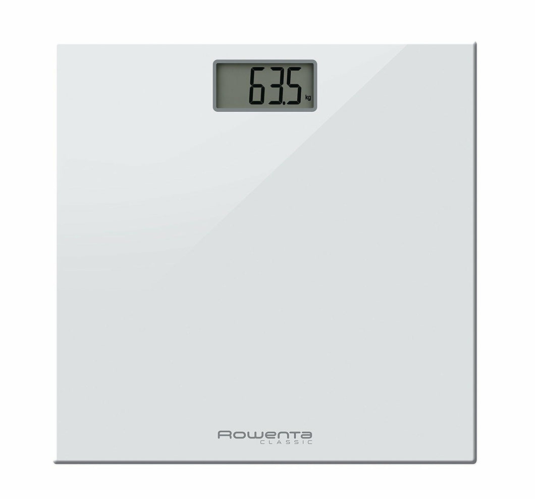 Bilancia Pesapersone Digitale con Piatto in Vetro, Rowenta BS1131 Classic