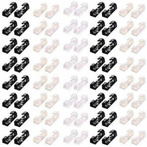 Lezed Fermacavi Adesivi Fermacavo Adesivo Clip Cavo Clip Cavi Cavo Ethernet 60Pz