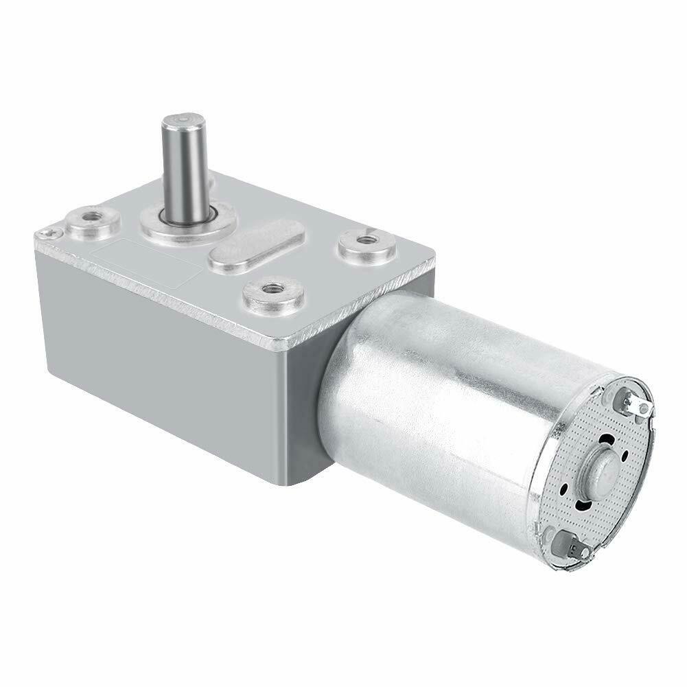 Riduttore Reversibile Motore Elettrico Turbina ad Alta Coppia DC 12V, (6 RPM)