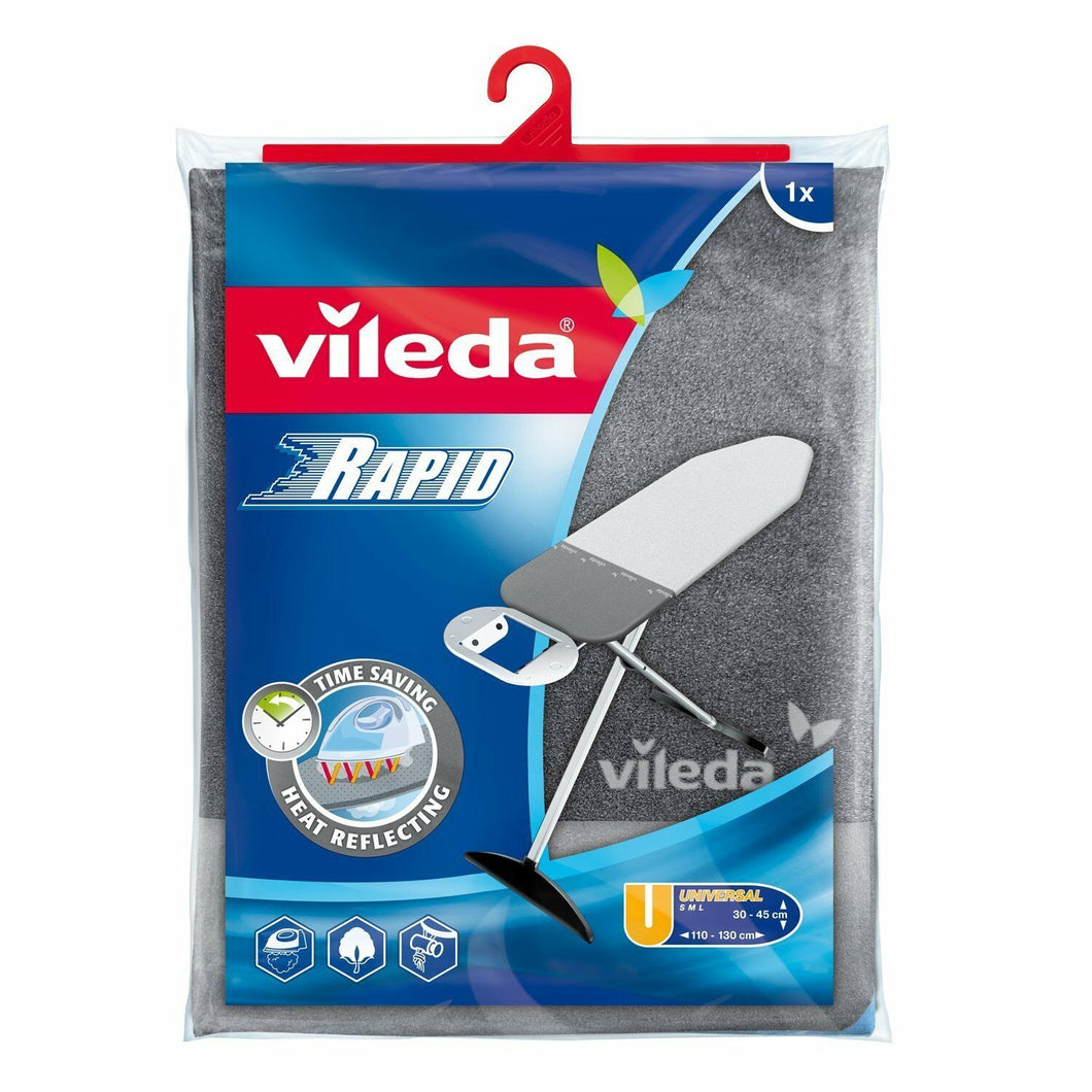 Copriasse da Stiro in Alluminio Termoriflettente Vileda Rapid, 110-130 x 30-45cm