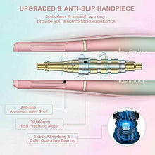 Carica l&#39;immagine nel visualizzatore di Gallery, Elettrico Fresa per Unghie, Lavinda Portatile USB manicure e pedicure,...