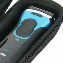 Carica l&#39;immagine nel visualizzatore di Gallery, Custodia da viaggio compatibile per Braun Series 3 rasoio elettrico, Resistente