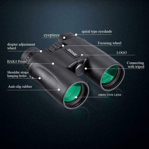 Binocolo Professionali, 10x42 ad alta Potenza di Ingrandimento Binocoli,...