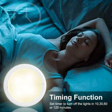 Carica l'immagine nel visualizzatore di Gallery, Luce Armadio LED, Cadrim 6 Luci Notturne a LED Senza Fili,con 2 Telecomandi,...