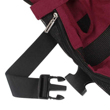 Carica l'immagine nel visualizzatore di Gallery, Bwiv Marsupio per Cani Tela Zaini Trasporto Spallacci XL, Red