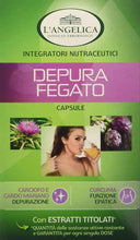 Carica l&#39;immagine nel visualizzatore di Gallery, 40 x Capsule di Integratore Depurativo per Fegato a base di Curcuma, L&#39;Angelica