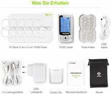 Carica l&#39;immagine nel visualizzatore di Gallery, AUVON Elettrostimolatore Muscolare, TENS EMS a A-10pcs
