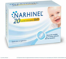 Carica l'immagine nel visualizzatore di Gallery, 20 x Ricambi Usa e Getta Soft Narhinel, Pacco per naso chiuso bambini, 50 g