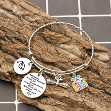 Carica l'immagine nel visualizzatore di Gallery, Angelra Regali di Laurea Bracciale Donna Braccialetto Ciondolo con Behind You
