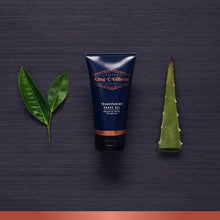 Carica l&#39;immagine nel visualizzatore di Gallery, Gel Rasatura Trasparente per la Barba King C. Gillette, Olio di Argan tè verde