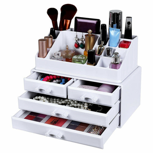 Scatola con Cassetti per l'organizzazione dei Trucchi, Cosmetic Organizer