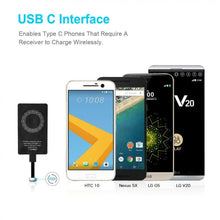 Carica l&#39;immagine nel visualizzatore di Gallery, CHOETECH - Ricevitore di Carica Wireless USB C, Universale, Tipo Qi,...