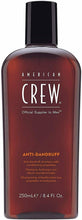 Carica l'immagine nel visualizzatore di Gallery, Shampoo anti forfora American Crew, Bottiglia da 250 ml Per capelli normali uomo