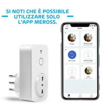 Carica l'immagine nel visualizzatore di Gallery, meross Presa Intelligente Wifi Italiana Smart Plug Spina Energy Monitor 16A...