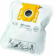 Carica l&#39;immagine nel visualizzatore di Gallery, 5 x Sacchetti di ricambio Miele KK HyClean + 2 filtri dell&#39;aria per polvere fine