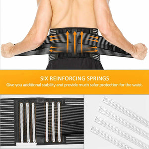 Cintura lombare Regolabile, Fascia per Schiena Elastica Posturale Terapeutica L