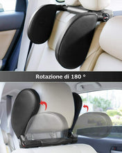 Carica l'immagine nel visualizzatore di Gallery, Oasser Seggiolino Auto Poggiatesta Staccabile Collo Cuscino Regolabile 180 per