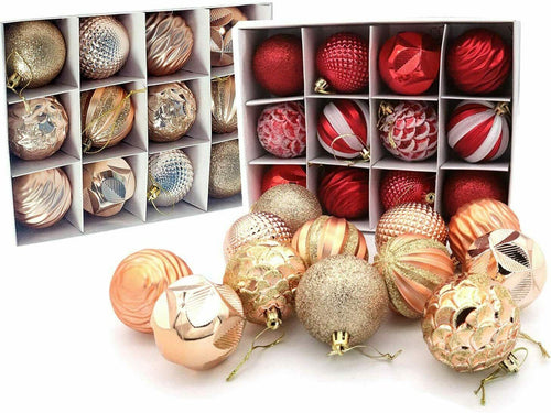 24Pc Palline Di Natale Per Albero Natale, Decorazioni Di...
