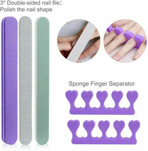 Unghie Kit, 4 Colori Acrygel Gel (Bianco, Rosa Nudo, Trasparente,...