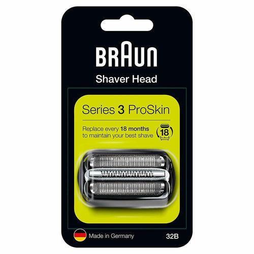 Testina per rasoio elettrico di ricambio per Braun Serie 3 ProSkin, 32B