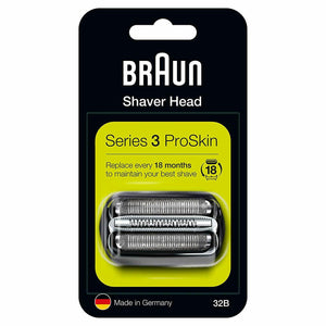 Testina per rasoio elettrico di ricambio per Braun Serie 3 ProSkin, 32B