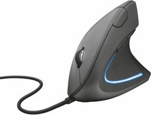 Carica l'immagine nel visualizzatore di Gallery, Mouse verticale cablato con sensore fino a 1600 DPI, Ergonomico, Trust Verto
