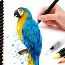 Carica l&#39;immagine nel visualizzatore di Gallery, 20 x Pennarelli a punta fine per pittura ad acquarello, Per schizzi, Calligrafia