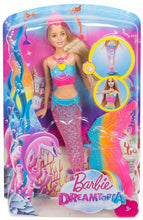 Carica l&#39;immagine nel visualizzatore di Gallery, Barbie DHC40 Bambola Sirena Magico Arcobaleno