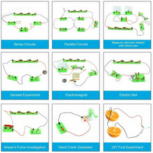 Carica l&#39;immagine nel visualizzatore di Gallery, Sntieecr Kit di del Circuito Elettrico Fisica STEM, Scienza Educativo...
