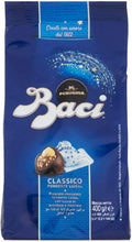 Carica l'immagine nel visualizzatore di Gallery, Cioccolatini fondenti ripieni con nocciola intera e gianduia, Baci Perugina 400g