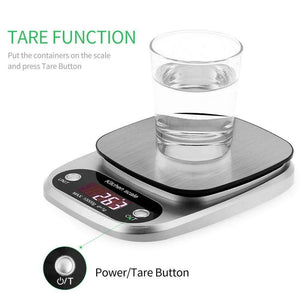 Bilancia da Cucina, 10Kg/1g Elettronica Digitale Alta Precisione Misurazione...