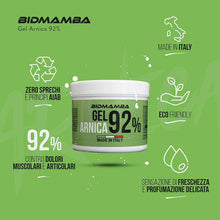 Carica l&#39;immagine nel visualizzatore di Gallery, Bidmamba Gel Arnica Per Cavalli Uso Umano 92% 500ml | 500ml,