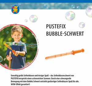 Pustefix 2050481 - Bolle di Sapone Bubble Sword, 100 ml, modelli assortiti