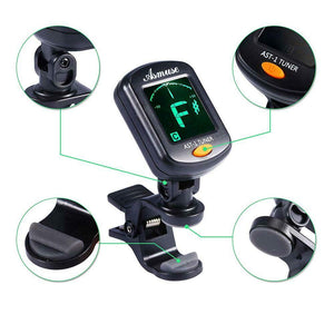 Asmuse Accordatore Clip per Chitarra Violino Ukulele Basso Elettrico...