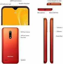 Carica l'immagine nel visualizzatore di Gallery, Offerte Smartphone Ulefone Note 8 Cellulare Economici Android 10-3G Arancione