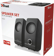 Carica l'immagine nel visualizzatore di Gallery, Set di altoparlanti speaker 2.0 Trust Remo con controllo del volume, Attacco USB