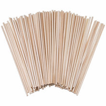 Carica l'immagine nel visualizzatore di Gallery, Incompiuto Bastoncini Bastoni di Legno Naturale Mestiere 100 Pezzi (6 x (Z3H)