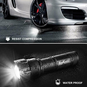 Torcia LED Potente Torce Alta Potenza Militare, Lumen Elettrica,Militare...