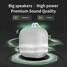 Carica l'immagine nel visualizzatore di Gallery, omthing - Altoparlante Bluetooth Sound Core mini, super portatile con grigio