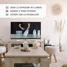 Carica l'immagine nel visualizzatore di Gallery, Kit Calco Mani per Sculture 3D di Coppia | Made in Italy | Rosso - Love Box