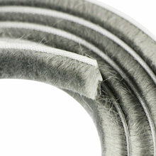 Carica l&#39;immagine nel visualizzatore di Gallery, Striscia autoadesiva con setole in spazzola da 5 mm antipolvere, 5 m x9 mm Porte
