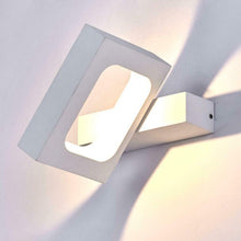 Carica l'immagine nel visualizzatore di Gallery, HAOFU 10W LED Lampada da Parete,LED Applique Parete Interni Bianco
