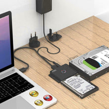 Carica l&#39;immagine nel visualizzatore di Gallery, FIDECO USB 3.0 a IDE e SATA Converter Hard Drive Adattatore per 2,5&quot; e...