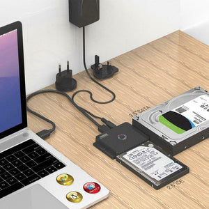 FIDECO USB 3.0 a IDE e SATA Converter Hard Drive Adattatore per 2,5" e...